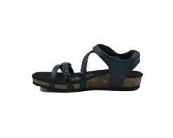 AETREX Jillian Braided Quarter Strap Sandal