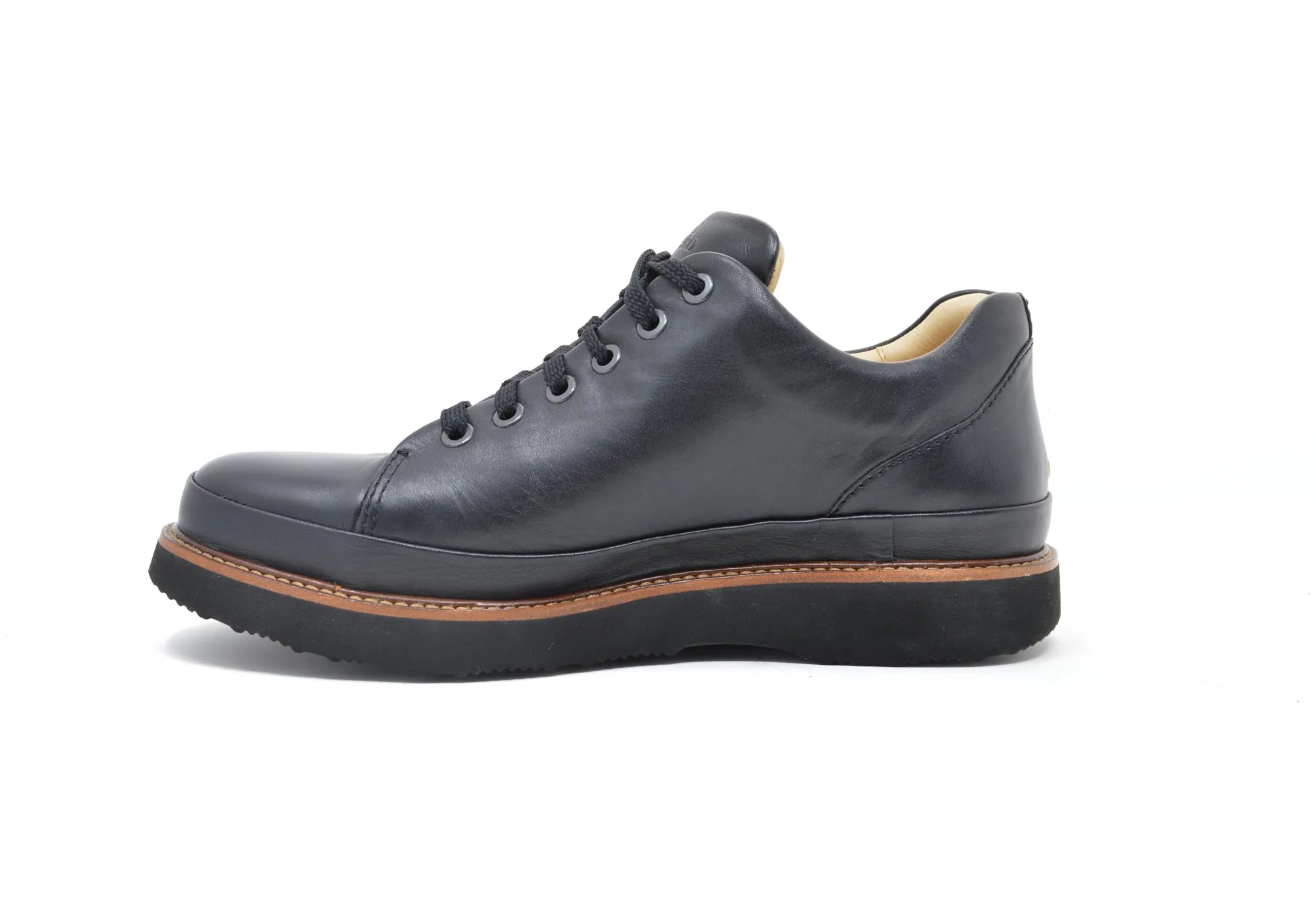 SAMUEL HUBBARD Dress Fast Black Leather