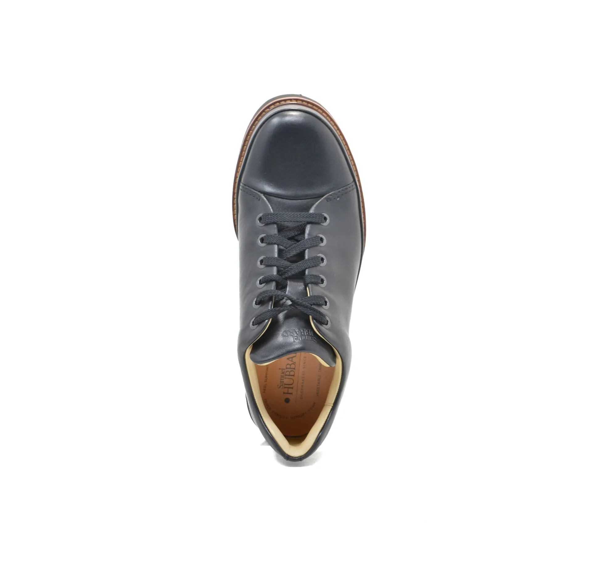 SAMUEL HUBBARD Dress Fast Black Leather